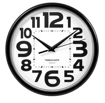 Часы настенные Troyka 91900934 круглые