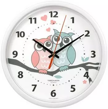 Часы настенные Troyka СОВЫ (91910931)