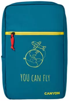 Чехол для ноутбука Canyon 15.6 CSZ-03 Темный аквамарин/Лимонный