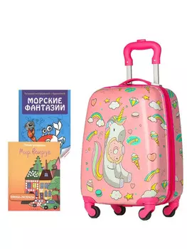 Чемодан Magio Пони с пончиком +2 книги