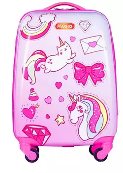 Чемодан Magio Счастливый единорог 162