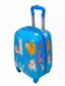 Чемодан Magio Сказочные звери голубой