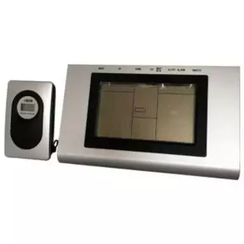 Цифровая метеостанция Buro H127G серебристый/черный