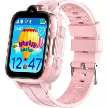 Детские смарт-часы Кнопка Жизни Aimoto Trend розовый (8209922)