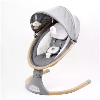 Детский шезлонг AmaroBaby ERGO SWING серый (AB22-22ERGO/11)