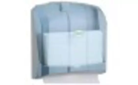 Диспенсер для бумажных полотенец Nowa K4T прозрачный/белый