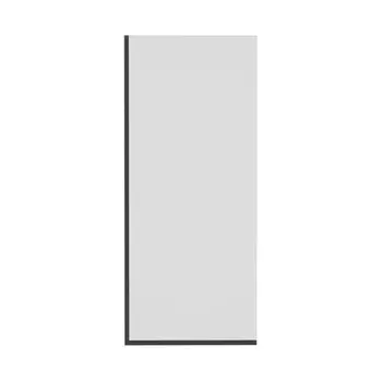 Стеклянная шторка для ванны Iberica Blanca Mod.403 тонированное/черный, неподвижная 70х140 (IB403.TB.140.70)