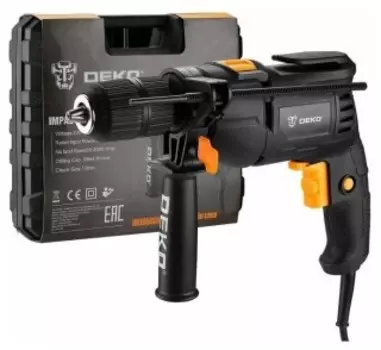 Дрель Deko DKID600W (063-4163)