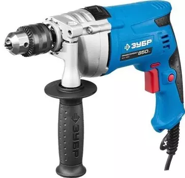 Дрель Зубр ЗДУ-850 ЭРММ2 коробка