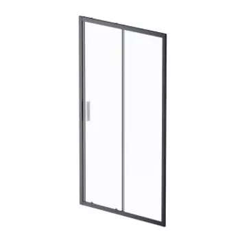 Душевая дверца Am.Pm Gem W90G-110-1-195BT черный матовый