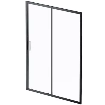Душевая дверца Am.Pm Gem W90G-150-1-195BT черный матовый