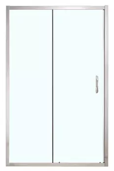 Душевая дверца Azario AZ-ND6121 MILTON раздвижная 1400*2000, стекло прозрачное 6мм, профиль серебро (AZ-ND6121 1400)