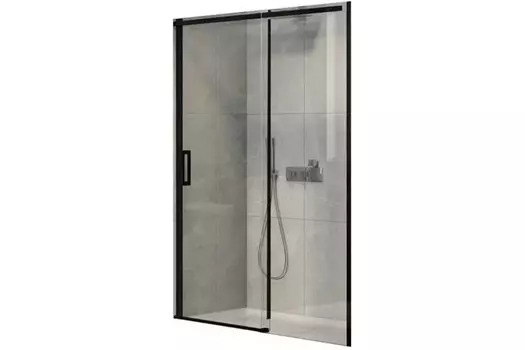 Душевая дверца Jacob Delafon CONTRA 120см профиль черный (E22C120-BL)