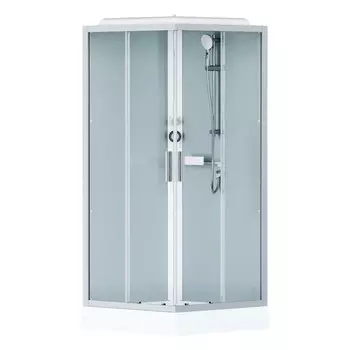 Душевая кабина Am.Pm Gem Square W90C-403-090MT (90x90, профиль матовый хром, стекло прозрачное)