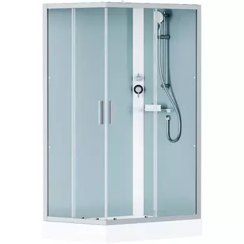 Душевая кабина Am.Pm Gem W90C-404-12080MT 120x80, прямоугольная, профиль матовый хром, стекло прозрачное