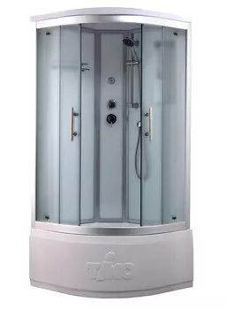 Душевая кабина Timo Standart Silver Fabric 100х100х220 (T-6600SF)