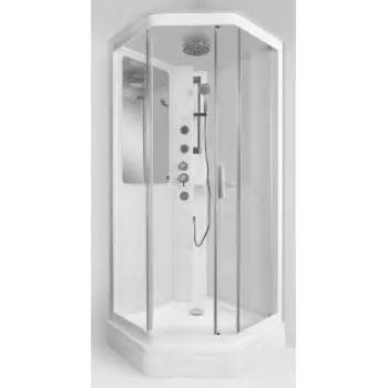 Душевая колонна Am.Pm W90C-019-090WTA4 для кабины Gem, 90х90, низкий поддон