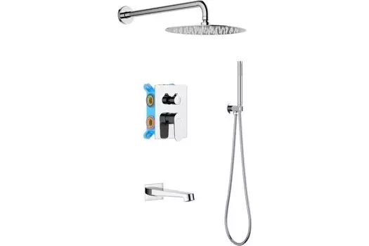 Душевая система Aquatek ОБЕРОН AQ1273CR