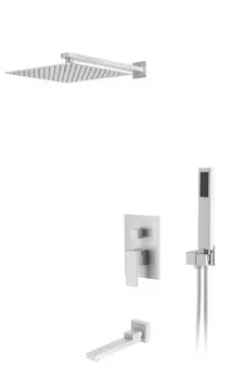 Душевая система D&K Bayern.Liszt матовый белый (DA1515608A04)
