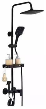 Душевая система D-Lin D10A06 черный