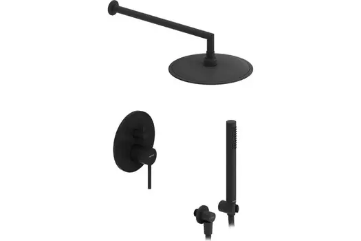 Душевая система Damixa Scandinavian Pure 936520300 черный