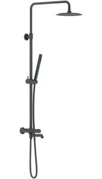 Душевая система Damixa Scandinavian Pure 936810300 чёрный