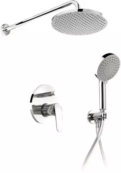 Душевая система Esko Squared Chrome 6в1 (6in1 SQ)