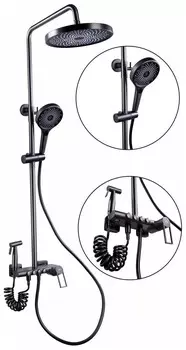 Душевая система Fashun A2483-17 графит