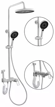 Душевая система Fashun A2483-8 белая