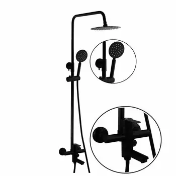 Душевая система Fashun A52401-7A чёрный