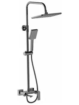 Душевая система Haiba HB24639-3 оружейная сталь