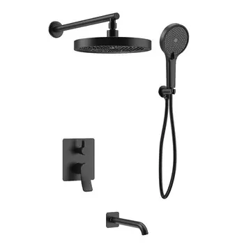 Душевая система Haiba HB80553-7 черный