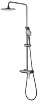 Душевая система Lemark Bronx LM3760GM графит