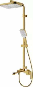 Душевая система Raglo R02.24.03 сатин золотой