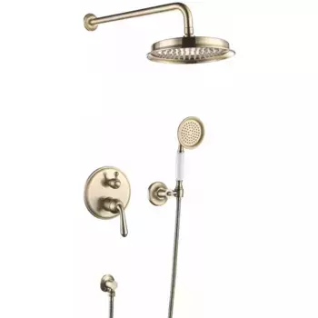 Душевая система Rose R0235Q бронза