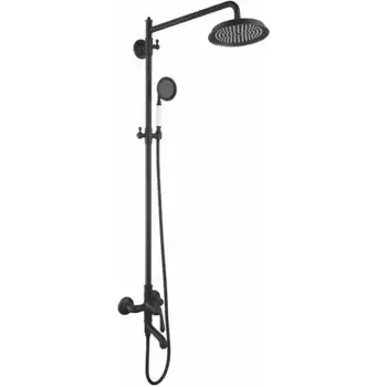 Душевая система Rose R0236H черный