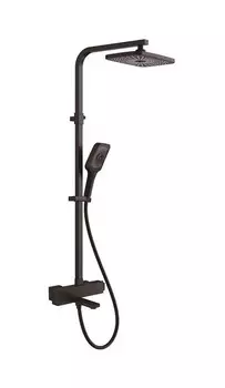 Душевая система Rose R1096H черный