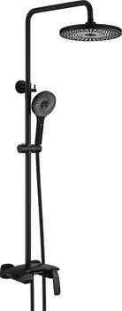 Душевая система Rose R1136H черный