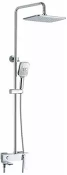 Душевая система Rose R2736F белый/хром