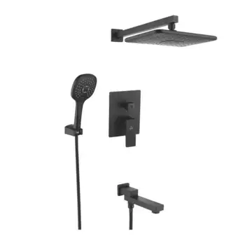Душевая система Rose R2835H черный