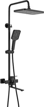 Душевая система Shevanik S6136H черный