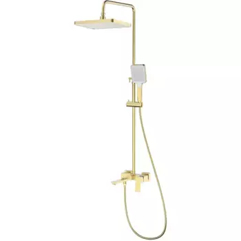 Душевая система Splenka S01.24.03 сатин золотой