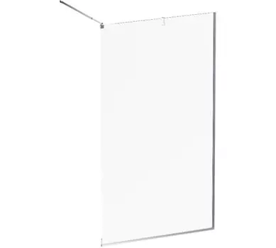 Душевая стенка Am.Pm Func W84WI-110-F1-MTE (110x200, стекло прозр., профиль мат хром)