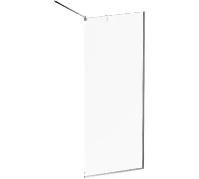 Душевая стенка Am.Pm Func W84WI-80-F1-MTE (80x200, стекло прозр., профиль мат хром)