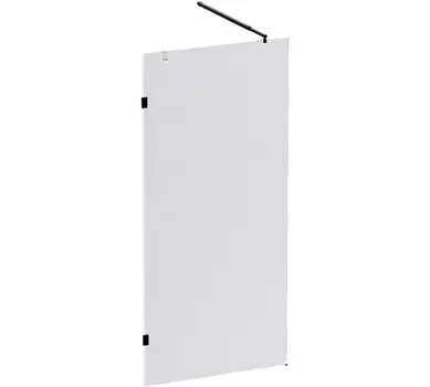 Душевая стенка Am.Pm X-Joy W94WI-90-F1-BTE (90x195, стекло прозр., фурнитура черный)
