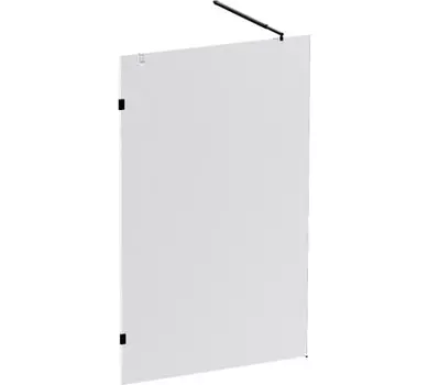 Душевая стенка Am.Pm X-Joy W94WI-120-F1-BTE (120x195, стекло прозр, фурнитура черный)