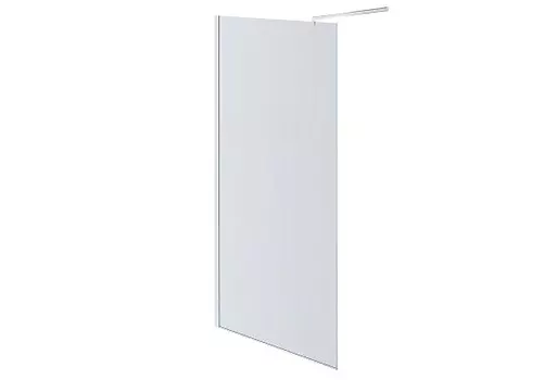 Душевая стенка Aquatek AQ WIW 14020BL (140x200 профиль черный, стекло прозрачное)