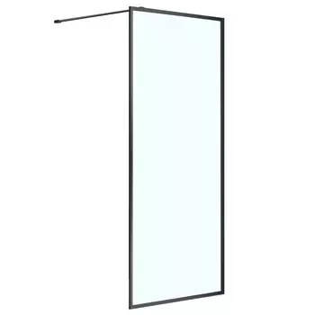 Душевая стенка Azario RICHMOND 900х2000 профиль черный (AZ-NAG 6310 900 Black)
