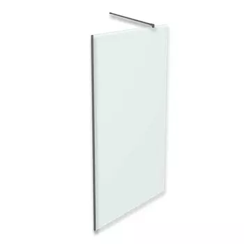 Душевая стенка Iberica Blanca Mod.602 Walk In прозрачное/черный 90х200 (IB602.SB.200.90)