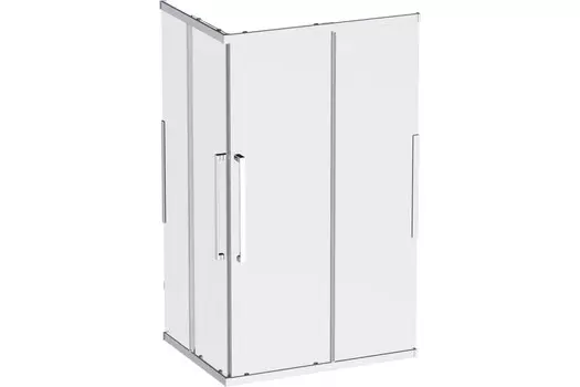 Душевое ограждение Am.Pm Func Square Slide W84G-403-12090-MТ матовый хром/прозрачное, 120х90см